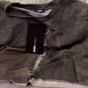 CAMO CROP TOP